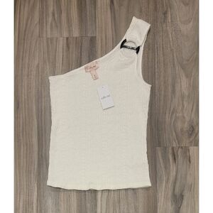 NWT Willow & Root One Shoulder Top